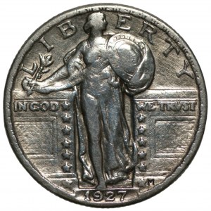 USA - 25 centów 1927 Filadelfia