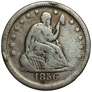 USA - 25 centów 1856
