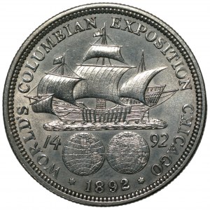 USA - 1/2 dolara (1892 oraz 1893) - zestaw 2 sztuk monet