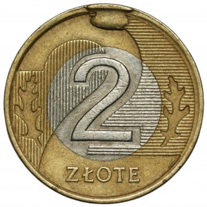 2 złote 1995 - NADLEWKA