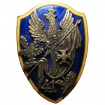 41 Suwalski Pułk Piechoty - oficerska nakrętka, numerowana 55