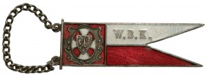 Pennant of the Volyn Cavalry Brigade - enameled, undamaged