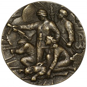 25. Jahrestag des Warschauer Aufstands 1969 - Medaille