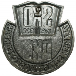 PKO SKO - Štafeta záchrancov - emblém/medaile 1962 - hliník