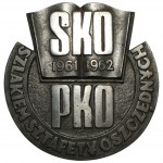 PKO SKO - Trail of the Savers Relay - emblem/medallion 1962 - aluminum