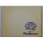 25e anniversaire de Baltona après le chef d'entreprise - Lot de 2 médailles avec remise de