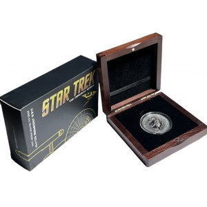 U.S.S. Enterprise NCC-1701 - STAR TREK - moneta kolekcjonerska