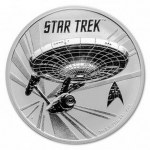 TUVALU - U.S.S. Enterprise NCC-1701 STAR TREK - 1 dolar 2016