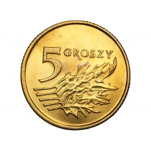 5 groszy 2000 - ODWROTKA