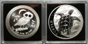 NIUE - $2 (2021-2022) - set of 2 coins
