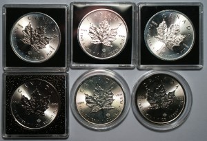 CANADA - 5 dollari 2014-2021 - serie di 6 monete
