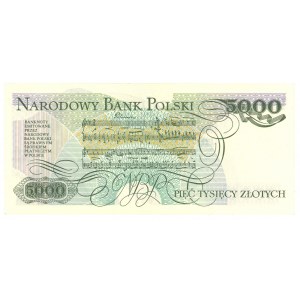 5.000 złotych 1986 - seria BE