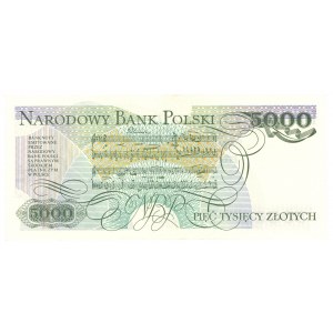 5.000 złotych 1986 - seria BA