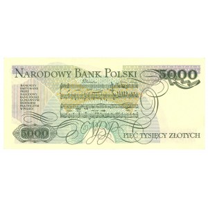 5.000 zloty 1986 - Série AZ