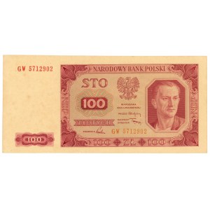 100 zlotých 1948 - série GW