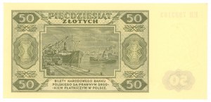 50 zlotých 1948 - série EH