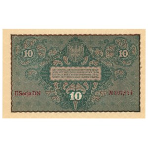 10 marks polonais 1919 - II Série DN