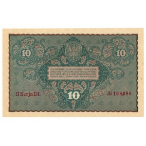 10 Marques polonaises 1919 - II Série DL
