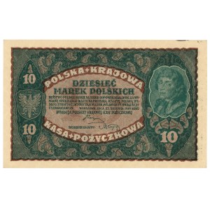 10 marks polonais 1919 - II Série CZ