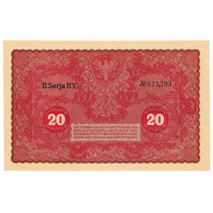 20 marchi polacchi 1919 - II Serie EY