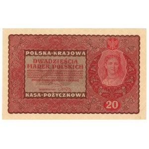 20 marks polonais 1919 - II Série ES
