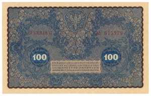 100 marchi polacchi 1919 - IJ Serja G