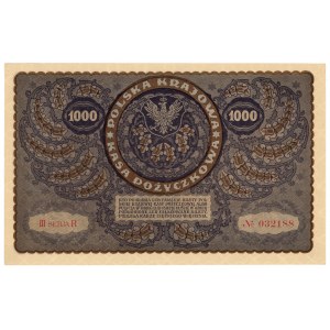 1.000 marchi polacchi 1919 - III Serie R