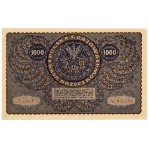 1 000 marks polonais 1919 - III Série R