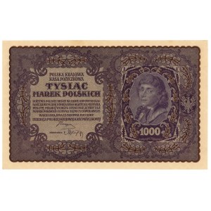 1.000 marchi polacchi 1919 - II Serie AE