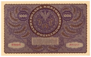 1.000 marek polskich 1919 - II Serja K