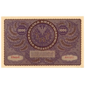 1 000 marks polonais 1919 - II Série K