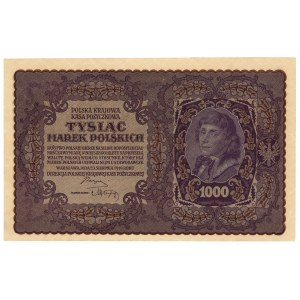 1 000 marks polonais 1919 - II Série W