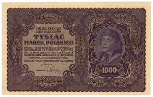 1 000 polských marek 1919 - II Série W