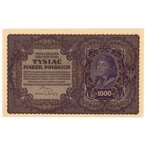 1.000 marchi polacchi 1919 - II Serie W