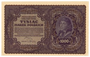 1,000 Polish marks 1919 - II Series W