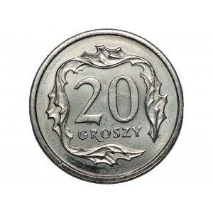 20 groszy 2000 - ODWROTKA
