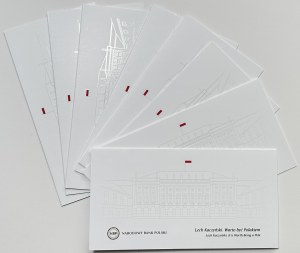 20 złotych 2021 - Lech Kaczyński - zestaw 8 banknotów w etui