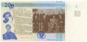 PWPW - test bill - Ignacy Matuszewski (2016)