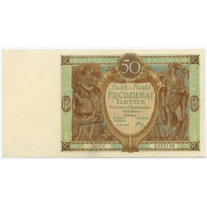 50 zloty 1929 - série EV
