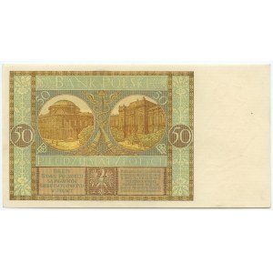50 złotych 1929 - seria EV