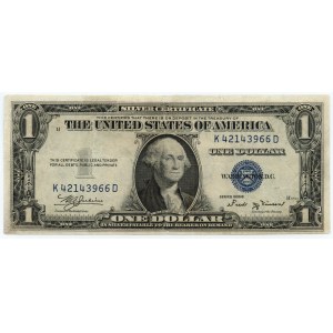 USA - 1 dolar 1935 - seria K - Silver certificate