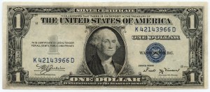 USA - 1 dolar 1935 - seria K - Silver certificate