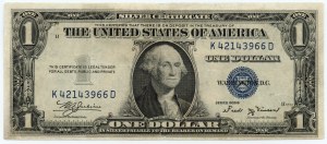 USA - 1 dolar 1935 d - seria K - Silver certificate