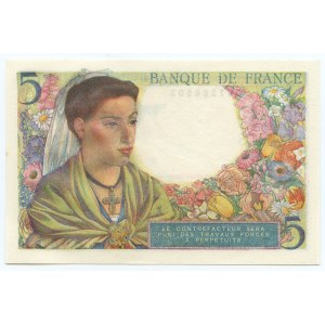 FRANCJA - 5 franków 1943