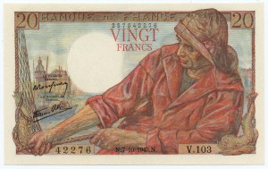 20 francs 1943