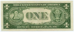 USA - 1 $ 1935 - blaue Briefmarke