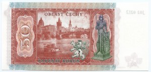 Czechy - 50 koron 2019 - Bohemia i Morawy