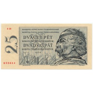 Czechosłowacja - 25 koron 1958