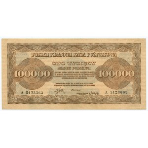 100.000 marek polskich 1923 - seria A