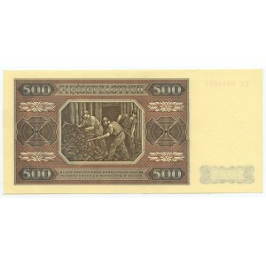 500 złotych 1948 - seria CC
